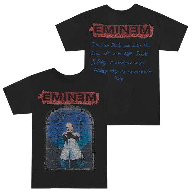 Eminem - MMLP25 Window T-Shirt (Black)