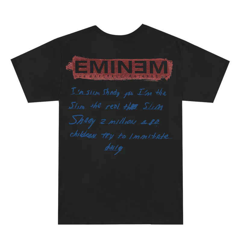 Eminem - MMLP25 Window T-Shirt (Black)
