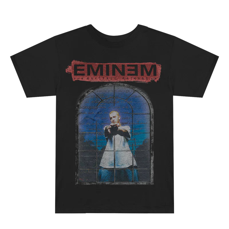 Eminem - MMLP25 Window T-Shirt (Black)